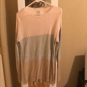 A new day color block sweater